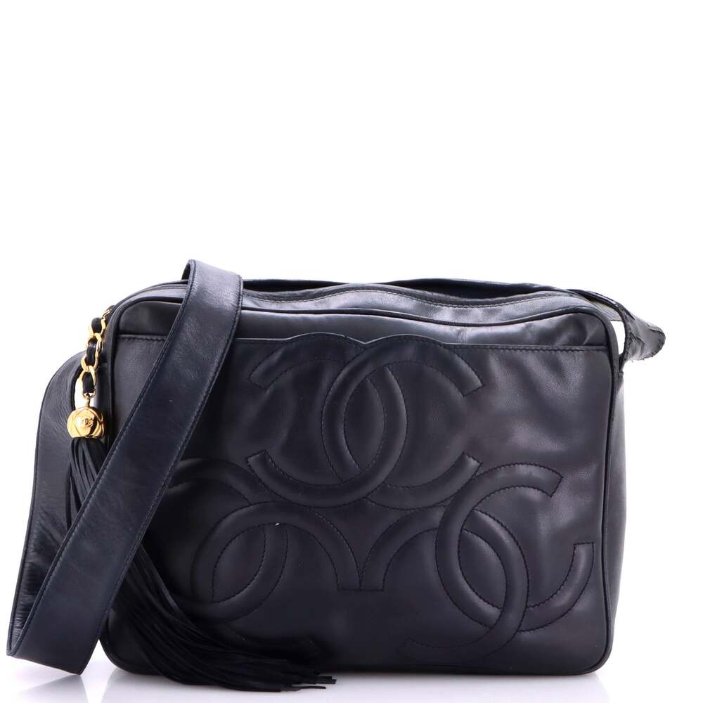 Chanel Vintage Triple Cc Camera #324360C17B